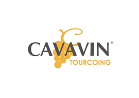 LOGO CAVAVIN JAUNE ET GRIS POUR FOND BLANC - François CORTAT